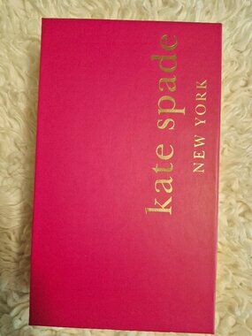 Kate Spade gift box w/Gold logo